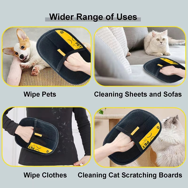 Furzera Deluxe Pet Hair Removal Mitts